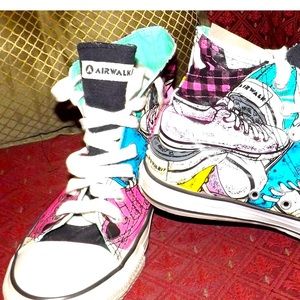 Airwalk pop media high tops size 9